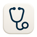 icon_robotics_stethoscope_rounded icon preview