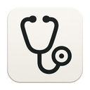 icon_robotics_stethoscope_sharp_edges icon preview