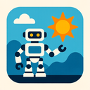 icon_robotics_sun_abstract icon preview