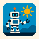 icon_robotics_sun_bold icon preview