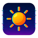 icon_robotics_sun_digital_glitch icon preview