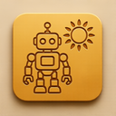 icon_robotics_sun_embossed icon preview