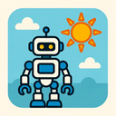 icon_robotics_sun_filled icon preview