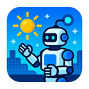 icon_robotics_sun_futuristic icon preview