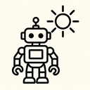 icon_robotics_sun_line_art icon preview