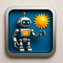 icon_robotics_sun_metallic icon preview