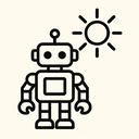 icon_robotics_sun_minimal_outline icon preview