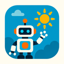icon_robotics_sun_rounded icon preview
