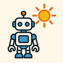 icon_robotics_sun_thin icon preview