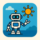 icon_robotics_sun_vector icon preview