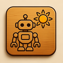 icon_robotics_sun_wooden icon preview