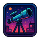 icon_robotics_telescope_cyberpunk icon preview