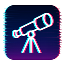 icon_robotics_telescope_digital_glitch icon preview