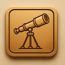 icon_robotics_telescope_embossed icon preview