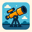 icon_robotics_telescope_filled icon preview