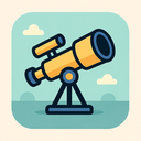 icon_robotics_telescope_flat_pastel icon preview