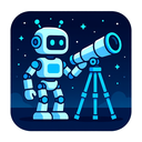 icon_robotics_telescope_futuristic icon preview