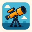 icon_robotics_telescope_geometric icon preview