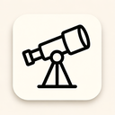 icon_robotics_telescope_minimalist icon preview