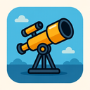 icon_robotics_telescope_modern icon preview