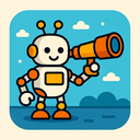 icon_robotics_telescope_playful icon preview