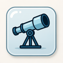 icon_robotics_telescope_transparent icon preview