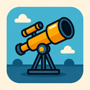 icon_robotics_telescope_vector icon preview