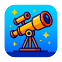 icon_robotics_telescope_vibrant_colors icon preview