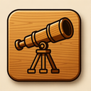 icon_robotics_telescope_wooden icon preview