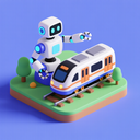 icon_robotics_train_3d_isometric icon preview