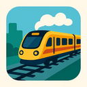 icon_robotics_train_flat_design icon preview