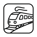 icon_robotics_train_minimal_outline icon preview