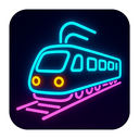 icon_robotics_train_neon icon preview