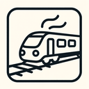 icon_robotics_train_thin icon preview