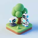 icon_robotics_tree_3d_isometric icon preview