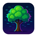 icon_robotics_tree_digital_glitch icon preview