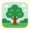 icon_robotics_tree_flat_design icon preview