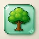 icon_robotics_tree_glassy icon preview