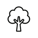 icon_robotics_tree_minimal_outline icon preview