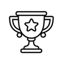 icon_robotics_trophy_line_art icon preview