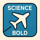 icon_science_airplane_bold icon preview
