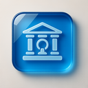 icon_science_bank_glassy icon preview