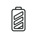icon_science_battery_outline icon preview