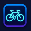 icon_science_bicycle_futuristic icon preview