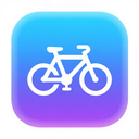 icon_science_bicycle_gradient icon preview