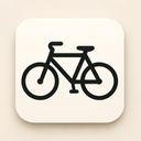 icon_science_bicycle_minimalist icon preview