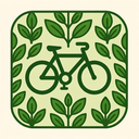 icon_science_bicycle_organic_pattern icon preview