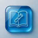 icon_science_book_glassy icon preview