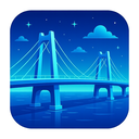 icon_science_bridge_futuristic icon preview