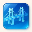 icon_science_bridge_glassy icon preview